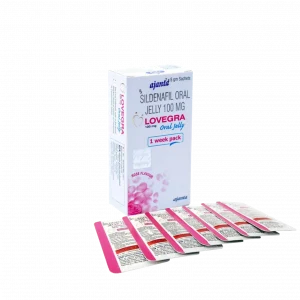 LOVEGRA orale gelatina 7x100mg